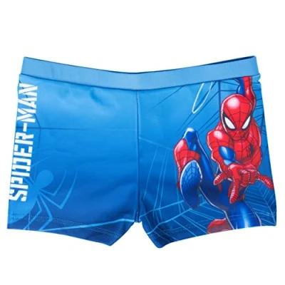 Afbeelding van Marvel Spiderman Badpak voor jongens, blauw, Blauw