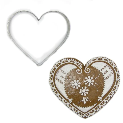 Afbeelding van BrandNewCake Uitsteker Hart RVS 10cm