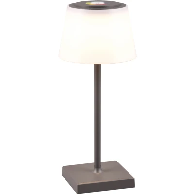 Afbeelding van Reality Leuchten Oplaadbare Tafellamp Sanchez Antraciet IP44