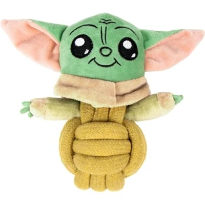 Afbeelding van Hondenspeelgoed The Mandalorian Groen Polyester Katoen