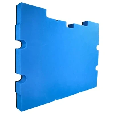 Afbeelding van vhbw Schuimrubberen inzetstuk compatibel met Dewalt TSTAK III DWST1 70705, IV 70706 gereedschapskist hardschuim, zwart blauw, 30 mm