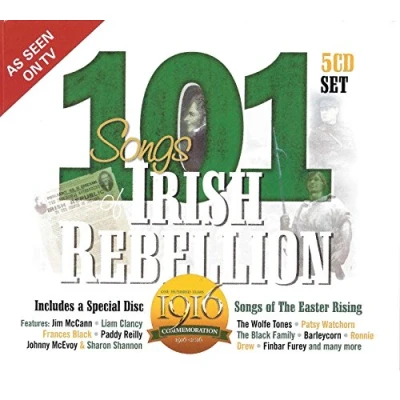 Afbeelding van Various Artists 101 Songs Of Irish Rebellion (5 CD)