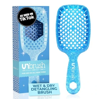 Afbeelding van FHI HEAT UNbrush Wet &amp; Dry Ontwarrende haarborstel, saffierblauw