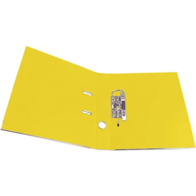 Afbeelding van Ordner office a4 smal geel 50mm 5st Pak a 5 stuk stuks