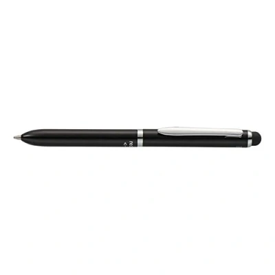 Afbeelding van ONLINE 31019/3D Multi Touch PEN balpen, zwart, tweekleurig met rode en blauwe inkt, navulbaar, penpunt voor smartphones tablets