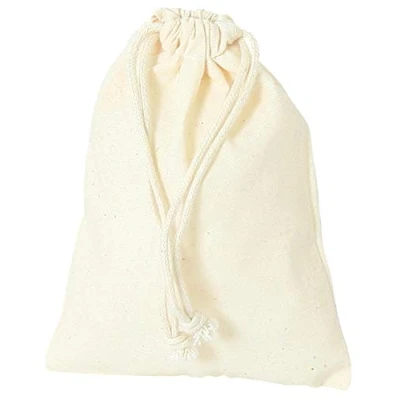 Afbeelding van Bartl 106020 katoenen tas met trekkoord, 14 x 10 cm