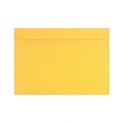 Afbeelding van Netuno 10 stuks grote papieren enveloppen zonder venster geel DIN C4 229 x 324 mm 120 g design elegante kleurrijke formaat gekleurde groot