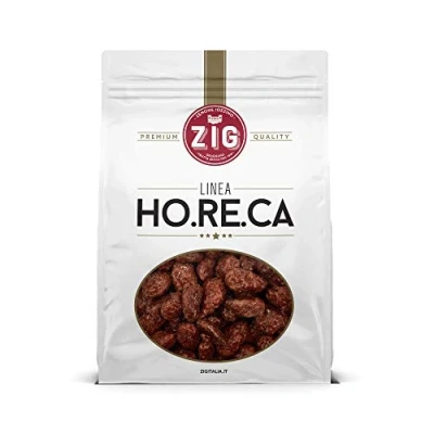 Afbeelding van ZIG HORECA geroosterde gepelde amandelen met suiker, 1 kg