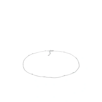Afbeelding van Elli Basic Choker Ketting, Dames, Maat: 36, Silber