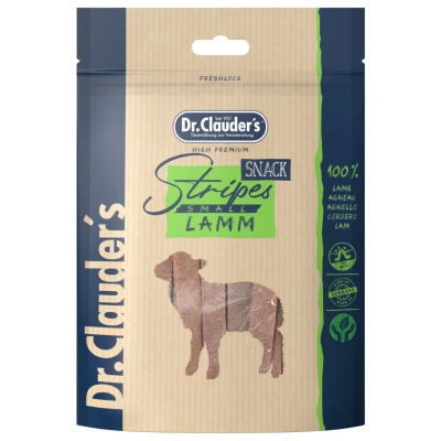 Afbeelding van Dr.Clauder&#039;s Snack Lamfiletstrips Hondensnacks Lam 80 g