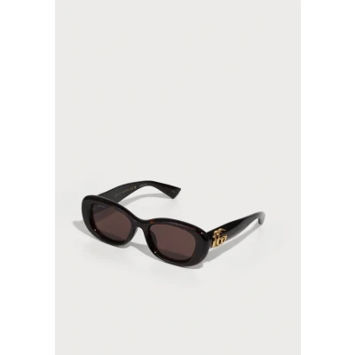 Afbeelding van Gucci Zonnebril, Dames, Maat: 53, Havana brown