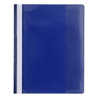Afbeelding van Exacompta 439907B 10x Mappe m fladstang PVC A4+ Blå