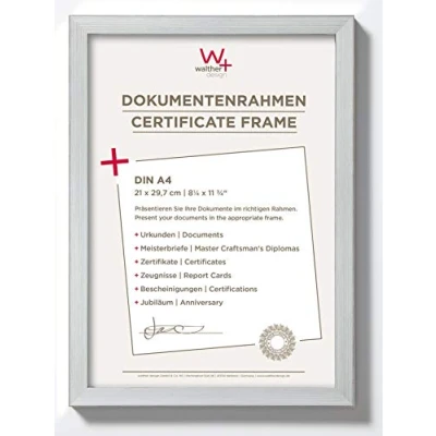 Image de Walther Design JK040S Construction Cadres 30x40 cm argent