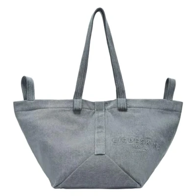 Afbeelding van LIEBESKIND BERLIN Elvira Denim Shopper Blue Blauwgrijs