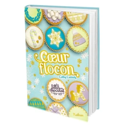 Afbeelding van LES FILLES AU CHOCOLAT,9.5:COEUR FLOCON