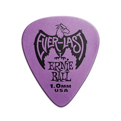 Afbeelding van Ernie Ball Plectrums Everlast Paars 1.00mm 6 stuks