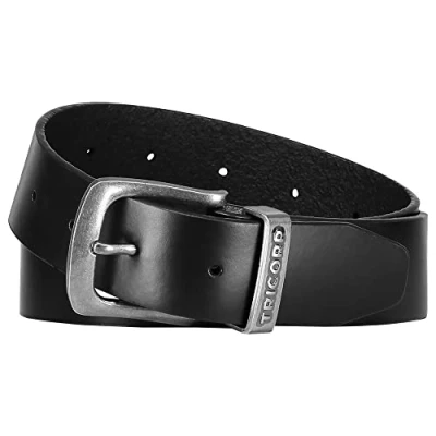 Afbeelding van Tricorp riem leer 352007 zwart maat 100 130 ( a 1 st )