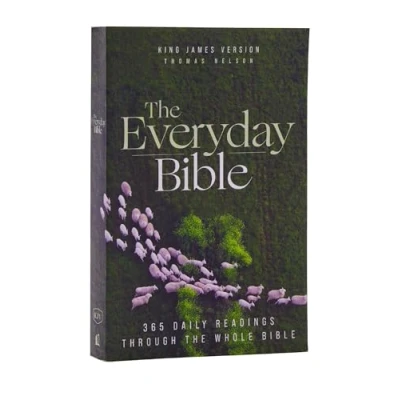 Afbeelding van KJV, The Everyday Bible, Paperback, Red Letter, Comfort Print