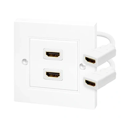 Afbeelding van LogiLink AH0015 HDMI Adapter [1x bus 2x bus] Wit