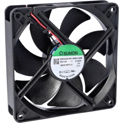 Afbeelding van Sunon MEC0251V2 000U A99 Axiaalventilator 12 V/DC 157.97 m3/h (l x b h) 25 120 mm