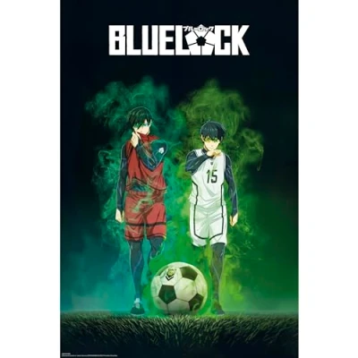 Afbeelding van Poster Blue Lock Isagi vs Rin 61x91,5cm
