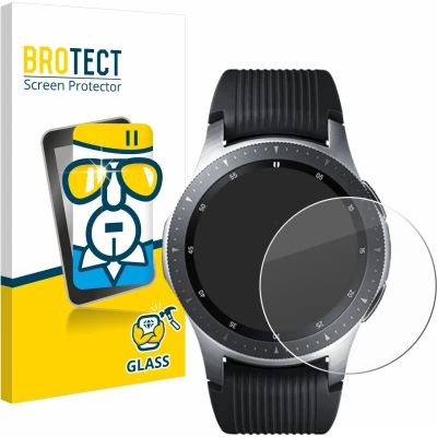Afbeelding van BROTECT Glas Screenprotector voor Samsung Galaxy Watch (46 mm) Gehard Beschermglas 9H
