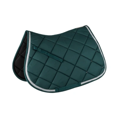 Image de Waldhausen Tapis de Selle Competition Polyvalent Fir Green/Argent Full