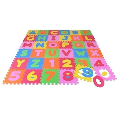 Afbeelding van Knorrtoys 21004 Puzzelmat, 86 delig, speelmat voor kinderen, schuimmat, meerkleurig