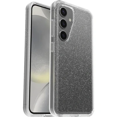 Image de OtterBox React Series Coque de protection pour téléphone portable polycarbonate, élastomère thermoplastique (TPE) stardust (paillettes transparentes) Samsung Galaxy S24