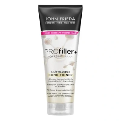Afbeelding van John Frieda Profiller+ Conditioner, inhoud: 250 ml, haartype: fijn, verzwakt, voedt het haar, siliconenvrij