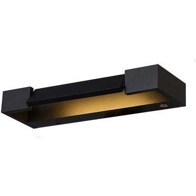 Afbeelding van Freelight Wandlamp Parete L 31 cm zwart