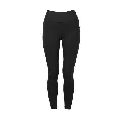 Image de Equestrian Stockholm SS&#039;23 Black Edition riding tights full grip