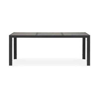 Afbeelding van Lisomme Ivar tuintafel zwart 195 x 90 cm