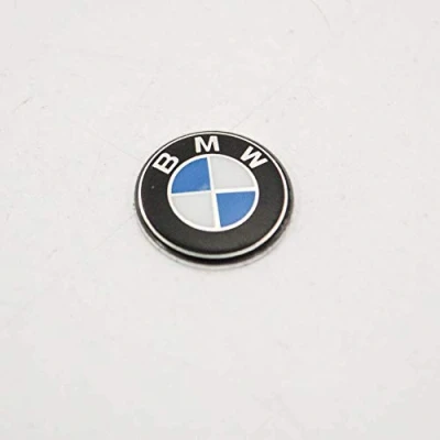 Afbeelding van BMW Echte badge met afgerond logo 11 mm (66122155754) (lijm niet inbegrepen)