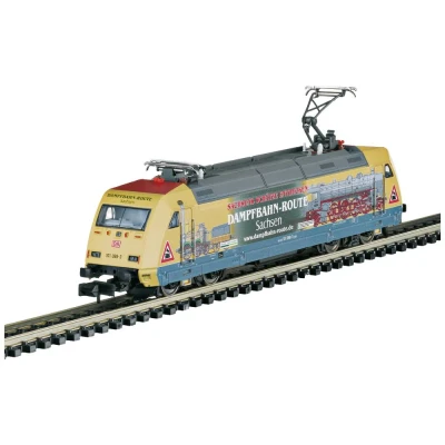 Afbeelding van MiniTrix 16089 N elektrische locomotief BR 101 stoomtreinroute van de DB AG