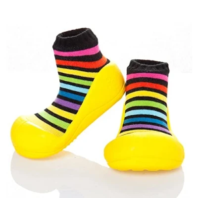 Afbeelding van Attipas babyschoentjes Rainbow Geel Maat: 20 (11,5 cm)