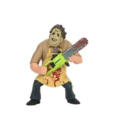 Afbeelding van NECA Texas Chainsaw Massacre Toony Terrors Action Figure 50th Anniversary Leatherface (Bloody) 15 cm Figuur