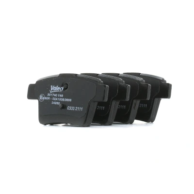 Afbeelding van VALEO 301740 Remblokkenset FIRST Achteras Excl. slijtage waarschuwingscontact Met anti kreukplaat FORD: MONDEO 3, 3 Stufenheck, Kombi