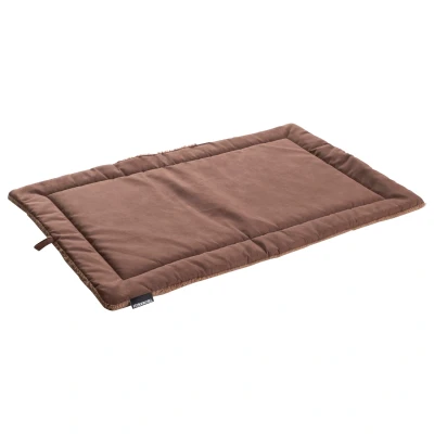 Afbeelding van Maxxnobel Benchkussen Nubuck Lederlook/Teddy Bruin Hondenbenchkussen Large