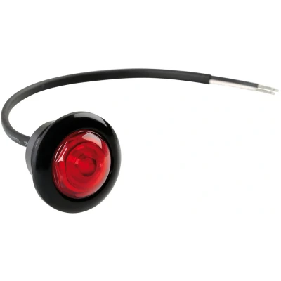 Afbeelding van Inbouw Led licht rood Ø 18 mm 12/24V