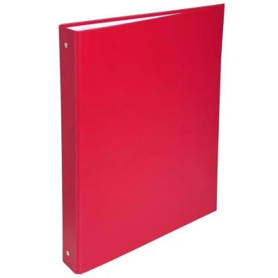 Afbeelding van EXACOMPTA Ringband Rug 40 mm 21 x 29,7 4 ringen Plastic Remborde 18 / 10e Rode kleur