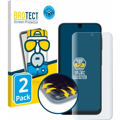 Afbeelding van BROTECT Screenprotector voor Samsung Galaxy A16 5G Folie Beschermfolie matte volledig dekking (2 Stuks)