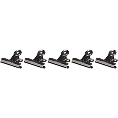 Afbeelding van Papierklem MAUL Bulldog 70mm capaciteit 40mm zilver