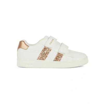Afbeelding van Geox Eclyper Babyschoenen voor kinderen, Maat: 39, White rose gold Imitatieleer/ textiel
