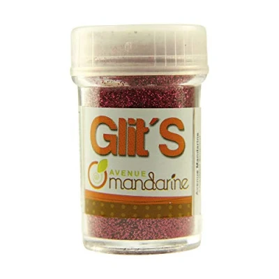 Afbeelding van Avenue Mandarine Glit&#039;s glitter 42730O, 1 fles, 14 g, fuchsia