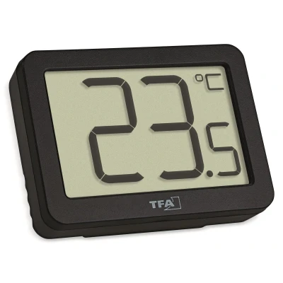 Afbeelding van TFA Dostmann Digitales Thermometer Zwart
