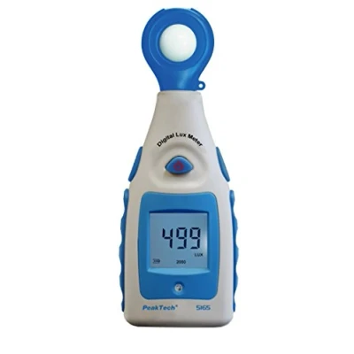 Afbeelding van PeakTech P 5165 Digitale luxmeter, lichtsterkte met meetbereik van 0 tot 20.000 lux, 1 stuk