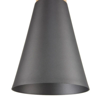 Afbeelding van Hanglamp Bicones in zwart, Ø 14cm