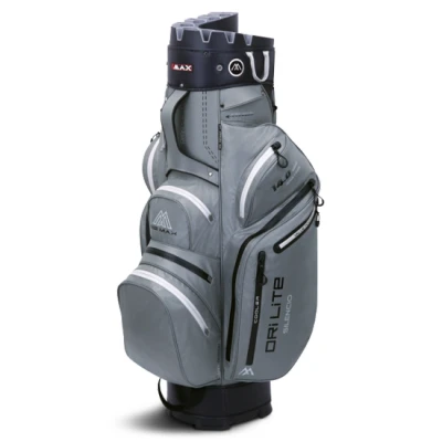 Afbeelding van Cartbag Big Max Silencio 2 Dri Lite Grijs Zwart