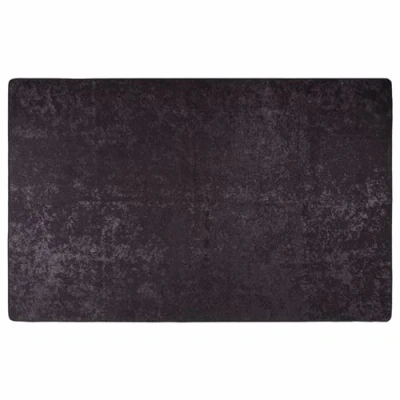 Afbeelding van Vloerkleed wasbaar anti slip 80x150 cm antracietkleurig
